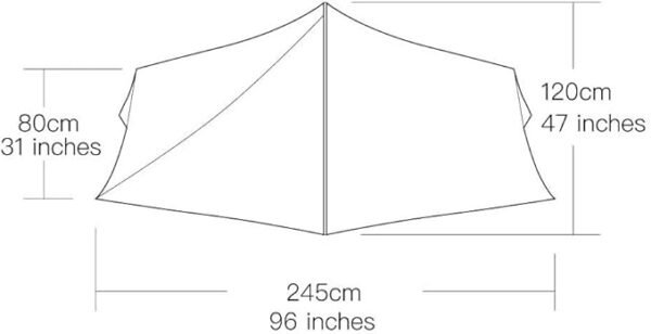 Lightweight Double Tent for Outdoor Camping & Hiking - Waterproof & Wind Resistant