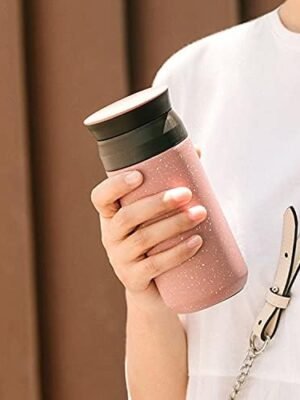 Stainless Steel Vacuum Insulated Coffee Cup, Home and School Sealed Portable Bottle