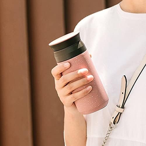 Stainless Steel Vacuum Insulated Coffee Cup, Home and School Sealed Portable Bottle