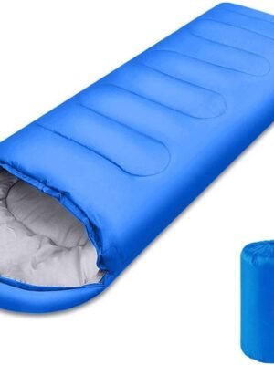 Sleeping Bag, Lightweight 3 Season Weather Sleep Bags for Kids Adults Girls Women, Microfiber Filled 5-20 Degree for Backpacking/Hiking/Camping/Mountaineering with Compression Sack