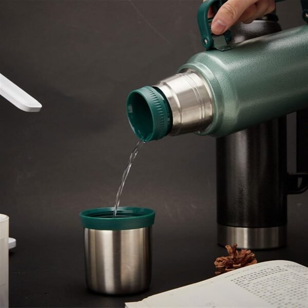 Stainless Steel Insulated Coffee Pot, Portable Vacuum Insulated Beverage Bottle