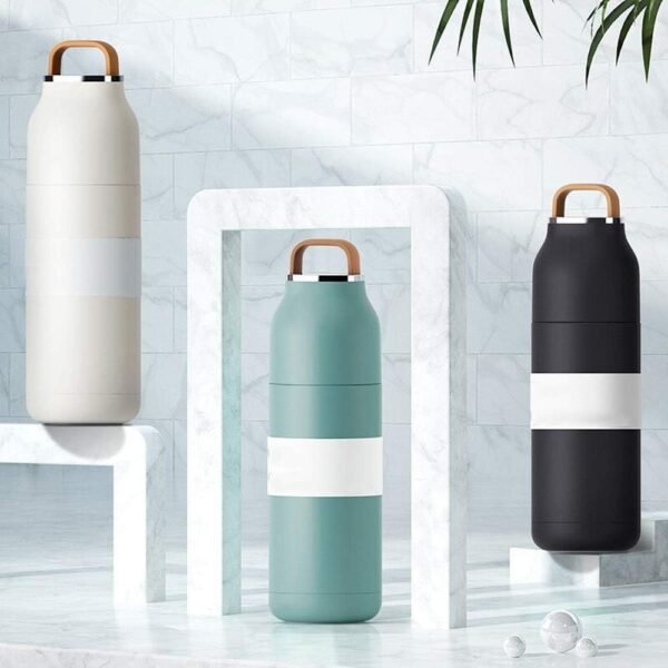 Stainless Steel Travel Insulated Mug, 350ml Portable Coffee Travel Bottle