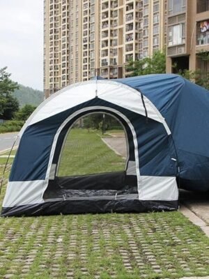 3-4 Person Car Rear Tent for Outdoor Camping, Hiking & Road Trips