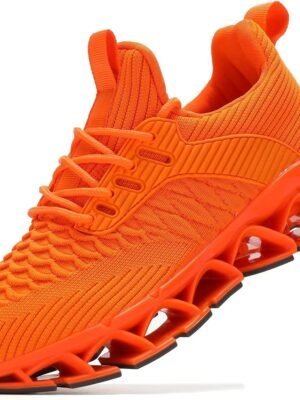 Women Slip on Walking Running Shoes  Casual Fashion Sneakers Comfort Non Slip Work Sport Athletic Trainer