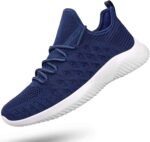 Women Slip On Walking Shoes Non Slip Running Shoes Breathable Workout Shoes Lightweight Gym Sneakers