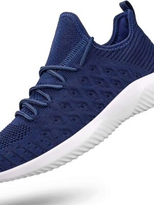 Women Slip On Walking Shoes Non Slip Running Shoes Breathable Workout Shoes Lightweight Gym Sneakers