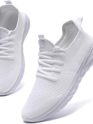 Lightweight Trainers, Sports Shoes, Women Trainers, Breathable Indoor Shoes, Summer Shoes, Running Shoes, Outdoor for Fitness, Tennis, Jogging, Comfortable Road Running Shoes