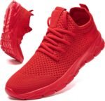 Women Tennis Shoes Running Sneakers Lightweight Breathable Gym Workout Fashion Sport Mesh Slip On Walking Shoes