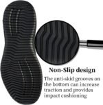 Women Comfort Elastic Sock Slip On Walking Lightweight Non-Slip Fall Shoes (Size:5.5-11)