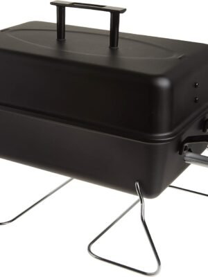 Portable Convective 1-Burner Stainless Steel Propane Gas Grill