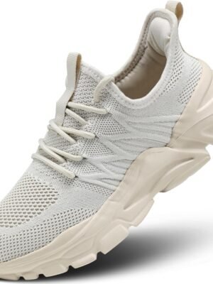 Women Running Shoes Slip-on Walking Tennis Sneakers Lightweight Breathable Casual Soft Sole Mesh Workout Sports Shoes