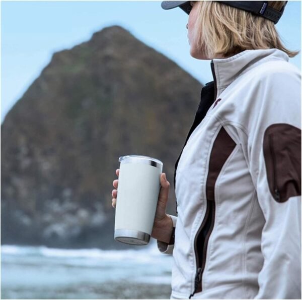 Portable Stainless Steel Vacuum Insulated Flask, Travel Outdoor Insulated Water Bottle