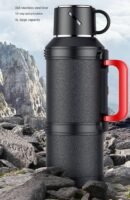 Stainless Steel Large Capacity Insulated Flask, 4000ml Outdoor Car Travel Equipment