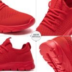 Women Tennis Shoes Running Sneakers Lightweight Breathable Gym Workout Fashion Sport Mesh Slip On Walking Shoes