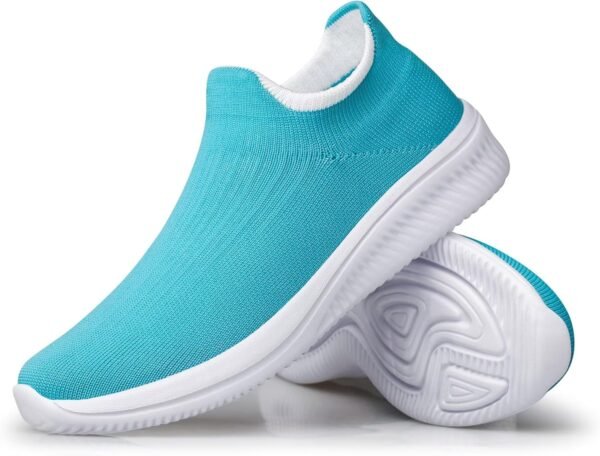 Walking Shoes Women Sock Sneakers Lightweight Comfy Breathable Casual Pull-on Daily Shoes Zapatillas de Mujer